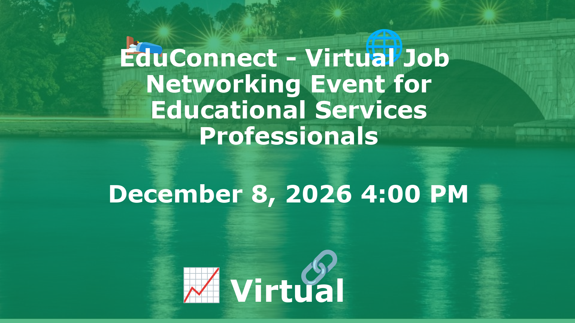 EduConnect - Virtual Job  Networking Event for Educational Services Professionals event image